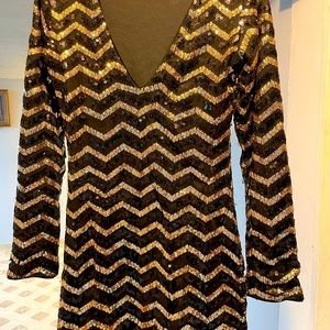 Mini sequin dress
